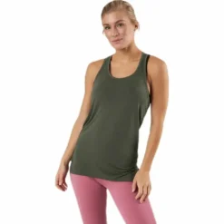 Yoga Layer Tank Green