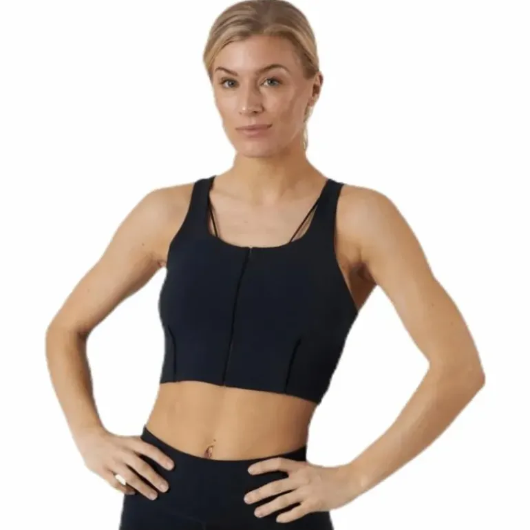 Yoga Luxe Crop Tank Black