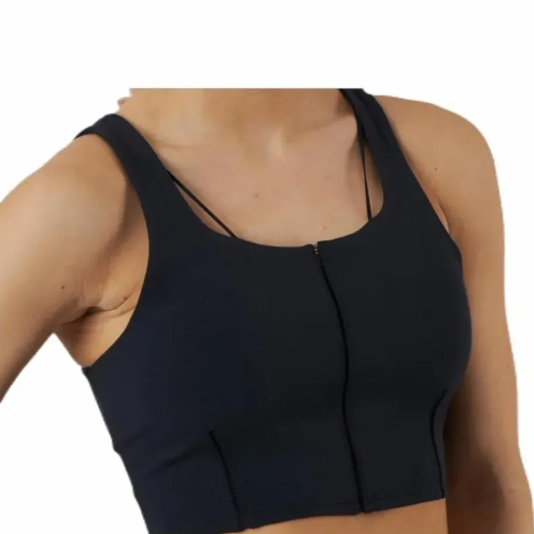 Yoga Luxe Crop Tank Black
