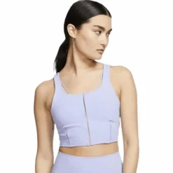 Yoga Luxe Crop Tank Purple