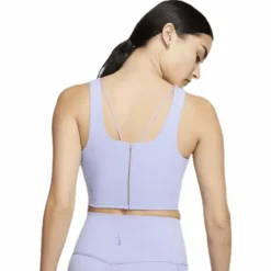 Yoga Luxe Crop Tank Purple