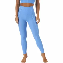 Yoga Luxe Dri-fit Women's 7/8 Royal Pulse/aluminum