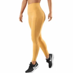 Yoga Luxe Rib 7/8 Tight Yellow