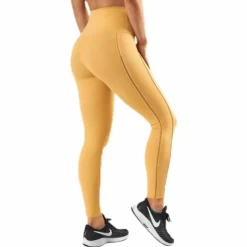 Yoga Luxe Rib 7/8 Tight Yellow