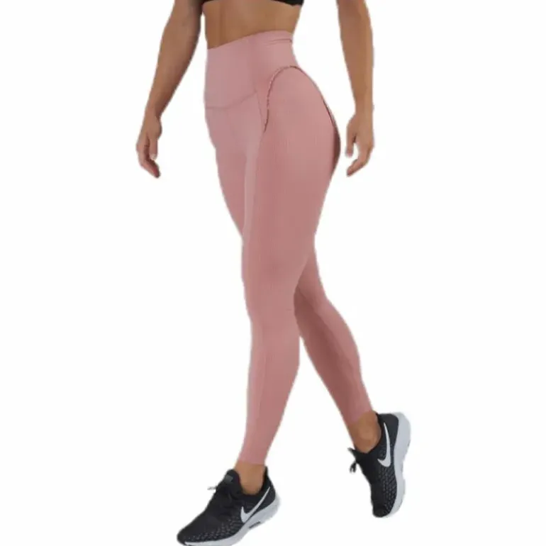 Yoga Stmt Cln 7/8 Tight Pink/Beige