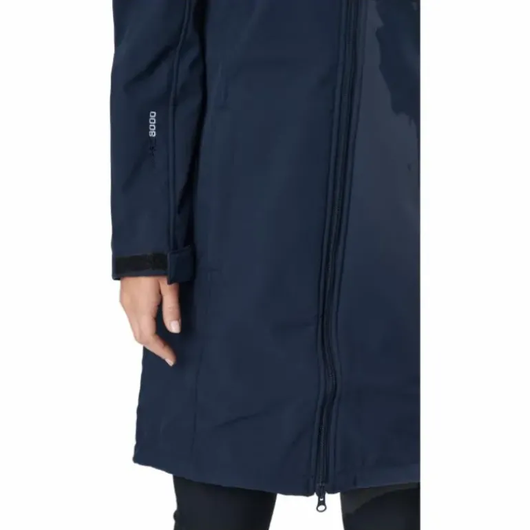 Zadie W Long Softshell Jacket Navy Blazer