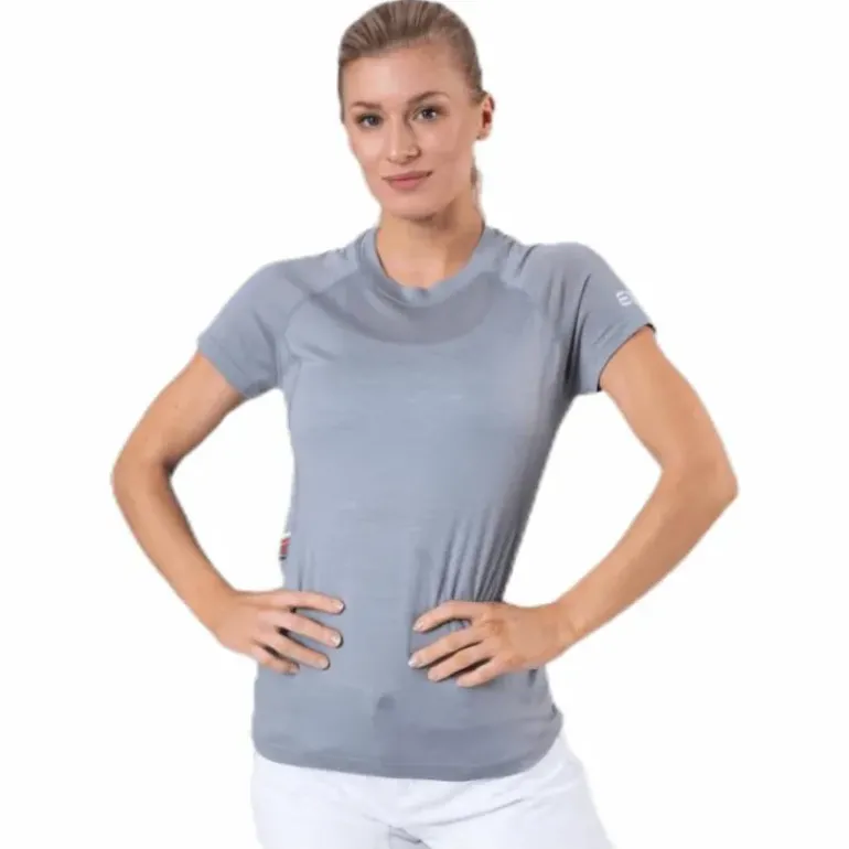 Zeal Merino Tee Grey