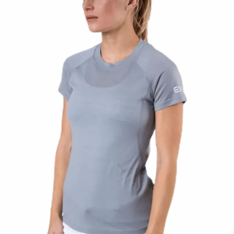 Zeal Merino Tee Grey