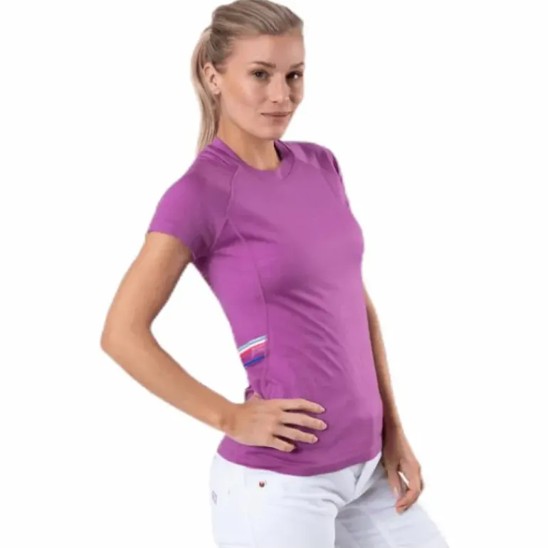 Zeal Merino Tee Purple