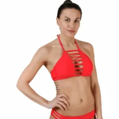 Zoé High Neck Red