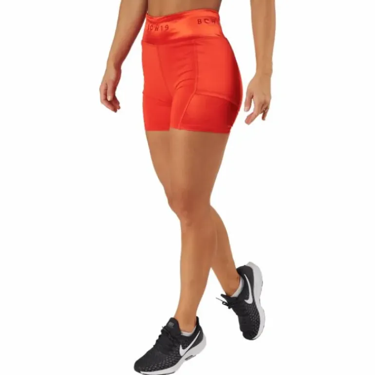 Zoe Hotpants Red Metallic
